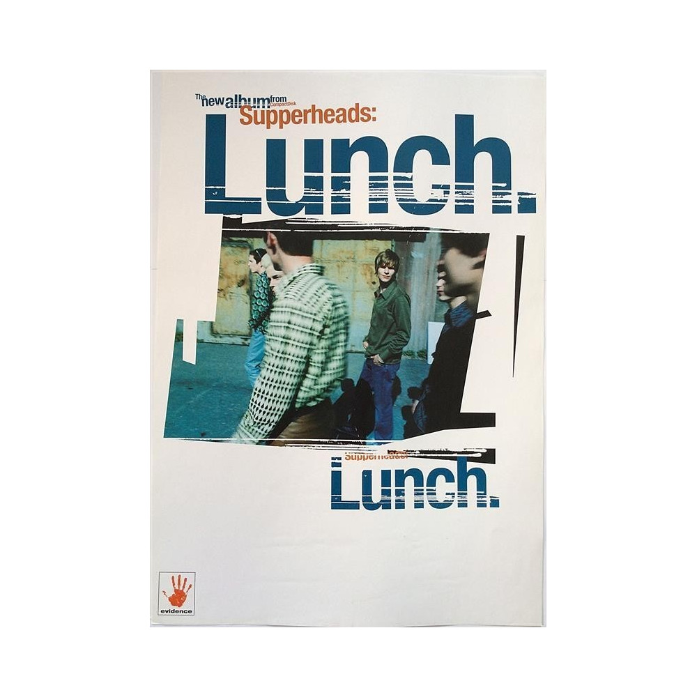 Supperheads, Lunch : Keikkajuliste 42cm x 59cm - juliste