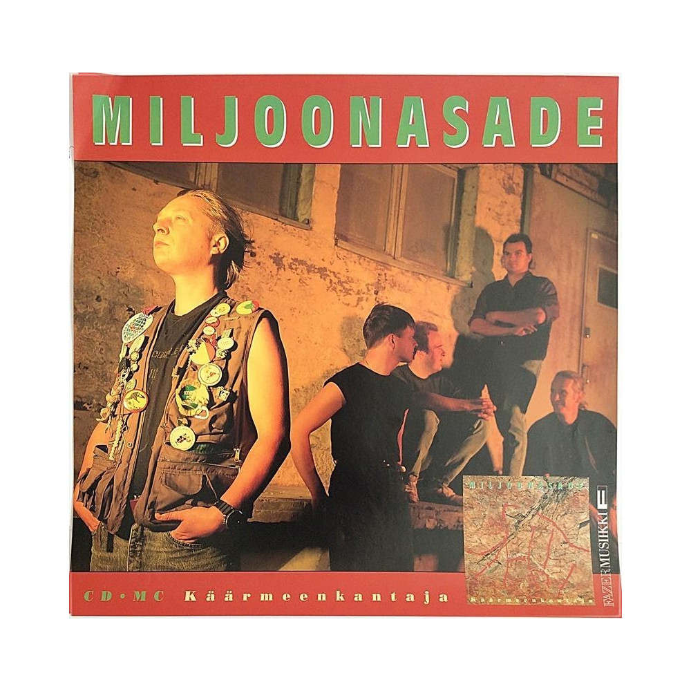 Miljoonasade, Käärmeenkantaja : Promojuliste 42cm x 41cm - Begagnat Poster
