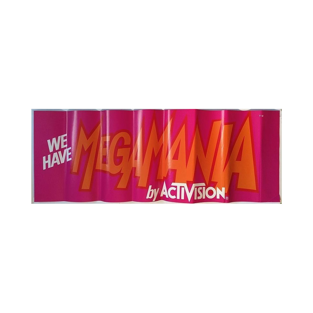 Activision Megamania : Atari pelijuliste 83cm x 29cm - Videogame Poster