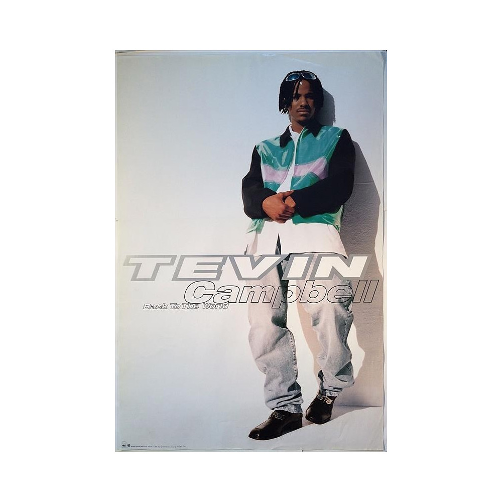 Campbell Tevin, Back to the world : Promo juliste 60cm x 90cm - juliste