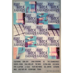 Pure Rock Ballads : Promo juliste 50cm x 75cm - Promo Poster