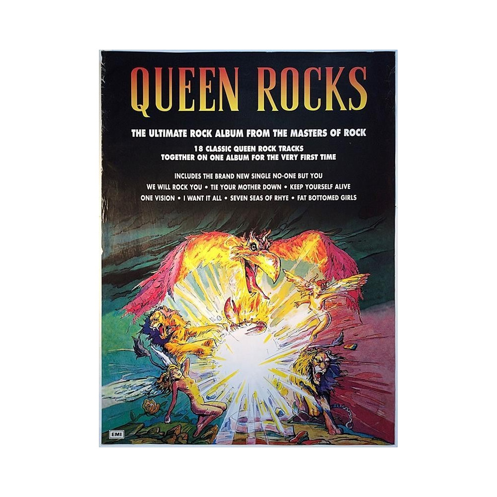 Queen, Rocks ultimate rock album : Promo juliste 60cm x 80cm - Promo Poster