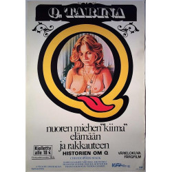 Q:n tarina - Histoire d'Q : Elokuvajuliste 41cm x 59cm - JULISTE