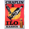 Chaplin Ilokaasua - Laughing Gas 1973  Elokuvajuliste 41cm x 59cm original movie poster