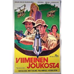 Viimeinen joukosta, High Velocity 1976  Elokuvajuliste 41cm x 59cm original movie poster