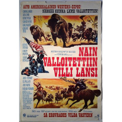 Näin valloitettiin villi länsi : Elokuvajuliste 41cm x 59cm - JULISTE