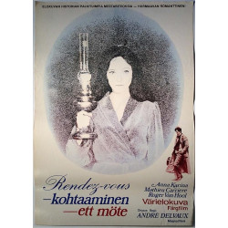 Rendez-vous à Bray - kohtaaminen 1971  Elokuvajuliste 41cm x 59cm original movie poster