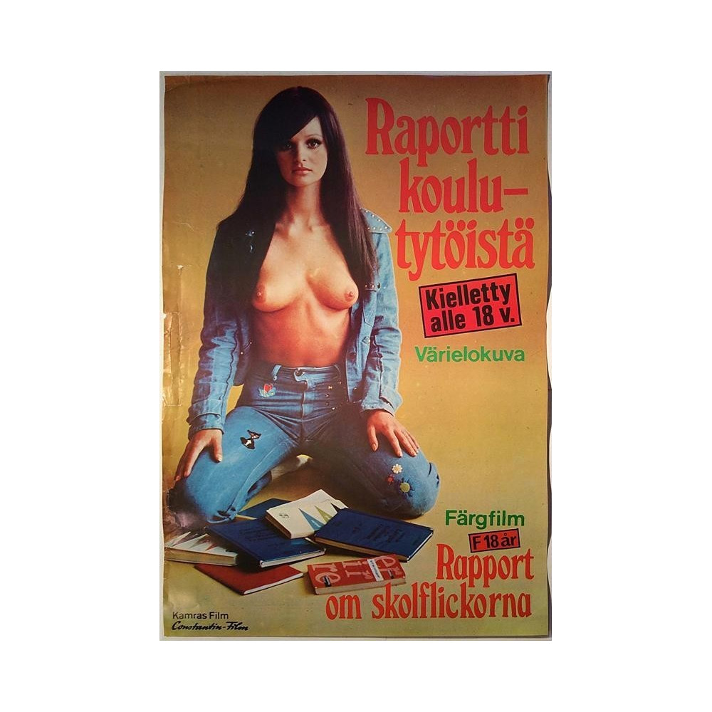 Raportti koulutytöistä - Schulmädchen-Report : Elokuvajuliste 41cm x 59cm - JULISTE