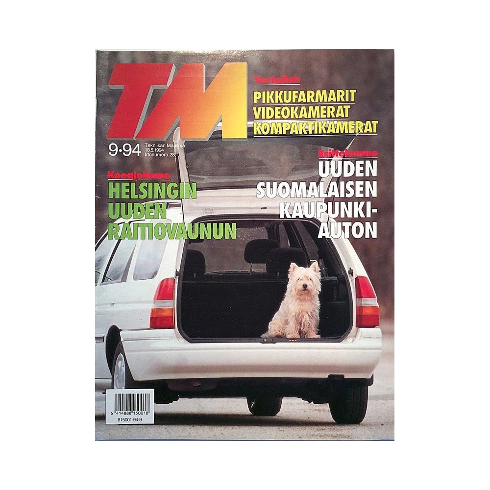 Tekniikan Maailma : Koeajoimme Helsingin uuden raitiovaunun - begagnade magazine bil