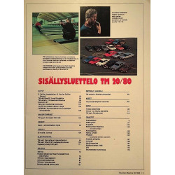 Tekniikan Maailma 1980 20 Dieselit vertailussa, purjevene Swan aikakauslehti