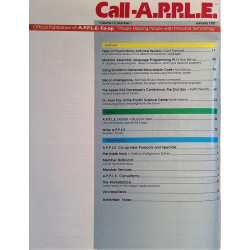 Call A.P.P.L.E. Magazine : II Way Communication - Apple User Group magazine