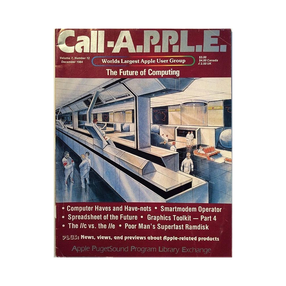 Call A.P.P.L.E. Magazine : The Future of Computing - begagnade magazine dator