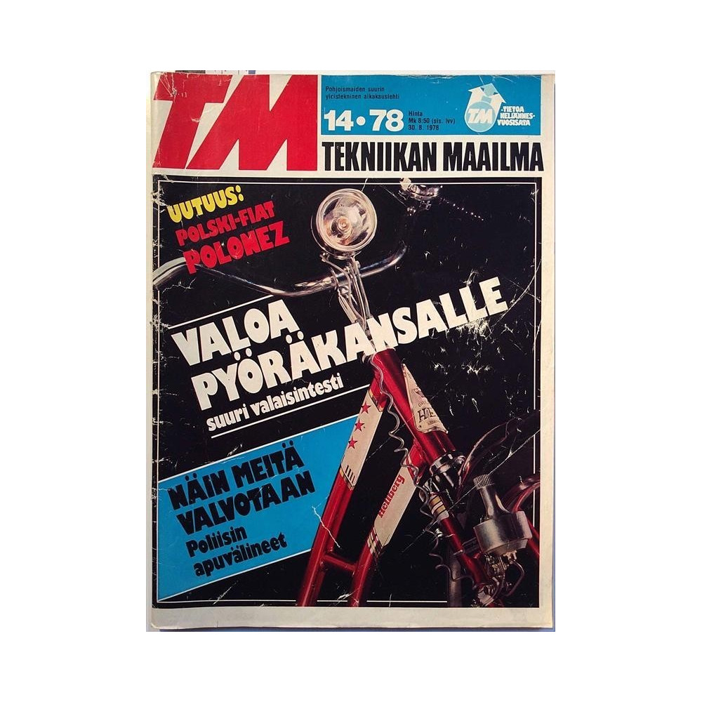 Tekniikan Maailma : Näin meitä valvotaan Poliisin apuvälineet - used magazine car