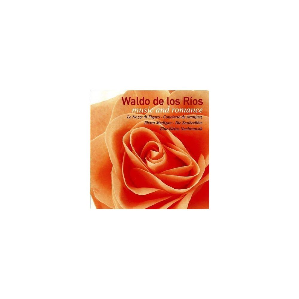 RIOS WALDO DE LOS :  MUSIC AND ROMANCE  1999 WORLD DISKY tuotelaji: CD