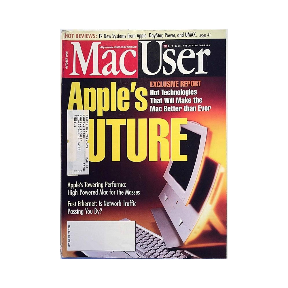 MacUser : Exclusive report: Apple’s Future - begagnade magazine dator