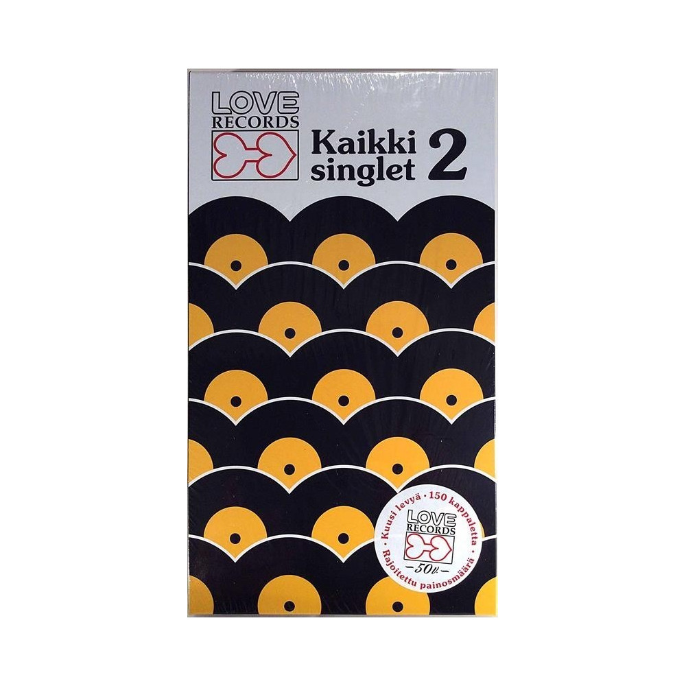 V/A Love Records erikoishintaan : Kaikki Singlet 2 kuusi levyä yli 150 kappaletta - CD