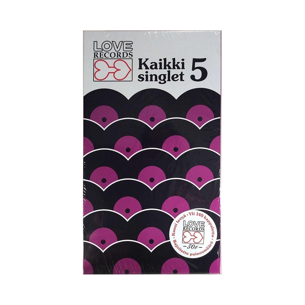 V/A Love Records erikoishintaan : Kaikki Singlet 5 kuusi levyä yli 140 kappaletta - CD