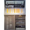 SIEL DK80 syntetisaattoriesite : kaksipuolinen juliste 42cm x 60cm - Used Poster