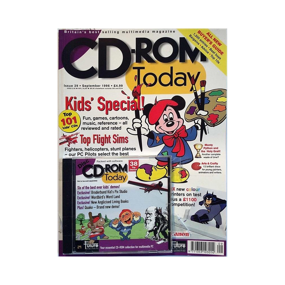 CD-ROM Today : Kids’ Special! - used computer magazine