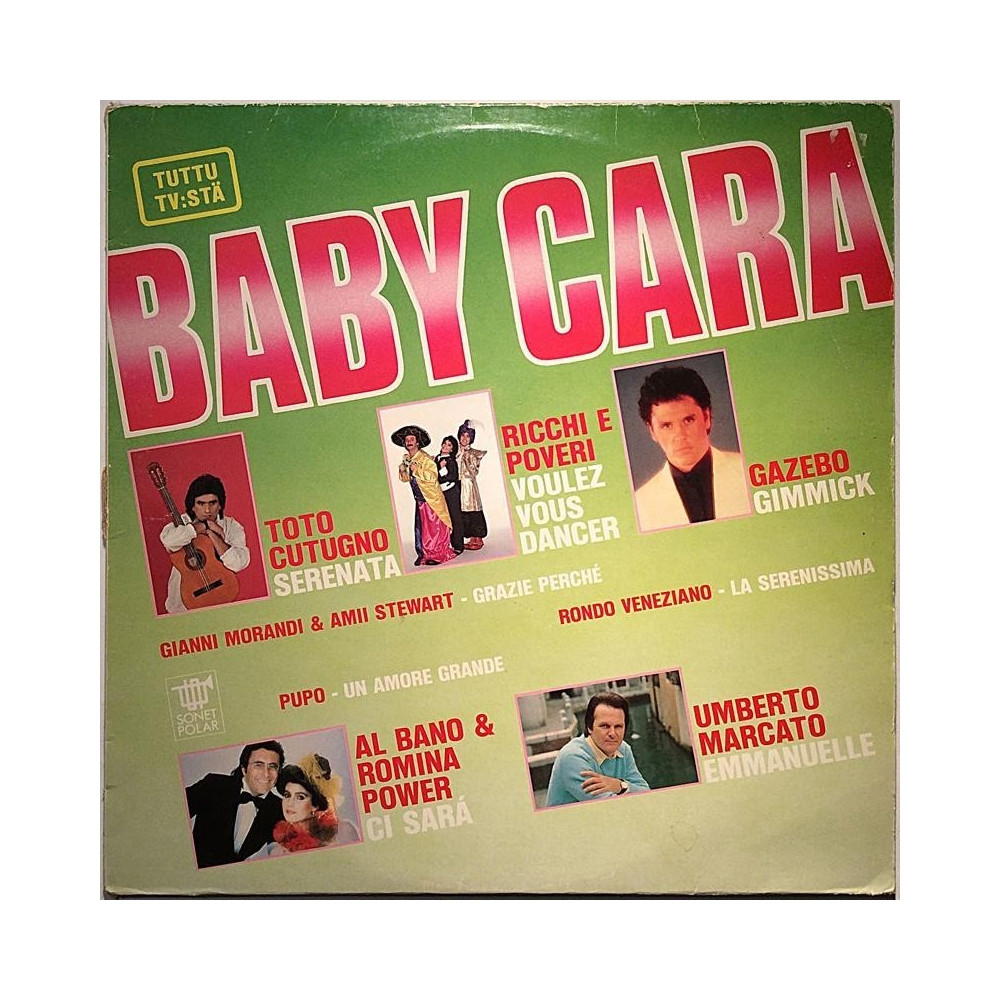 Various Artists: Baby Cara  kansi VG- levy EX- Käytetty LP