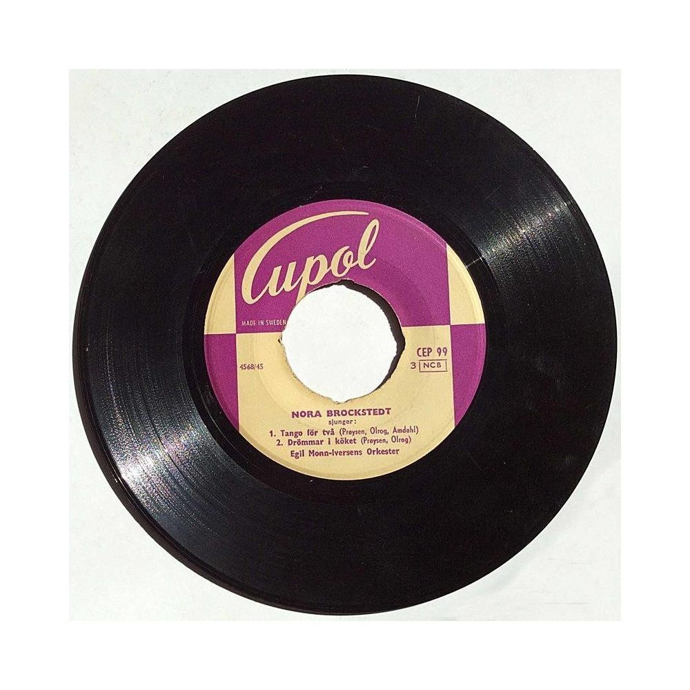 Brockstedt Nora 1957 CEP 99 Tango För Två EP second hand single