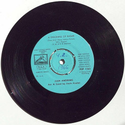 Andrews Julie 1964 POP 1363 Chim Chim Cheree / A Spoonful Of Sugar second hand single