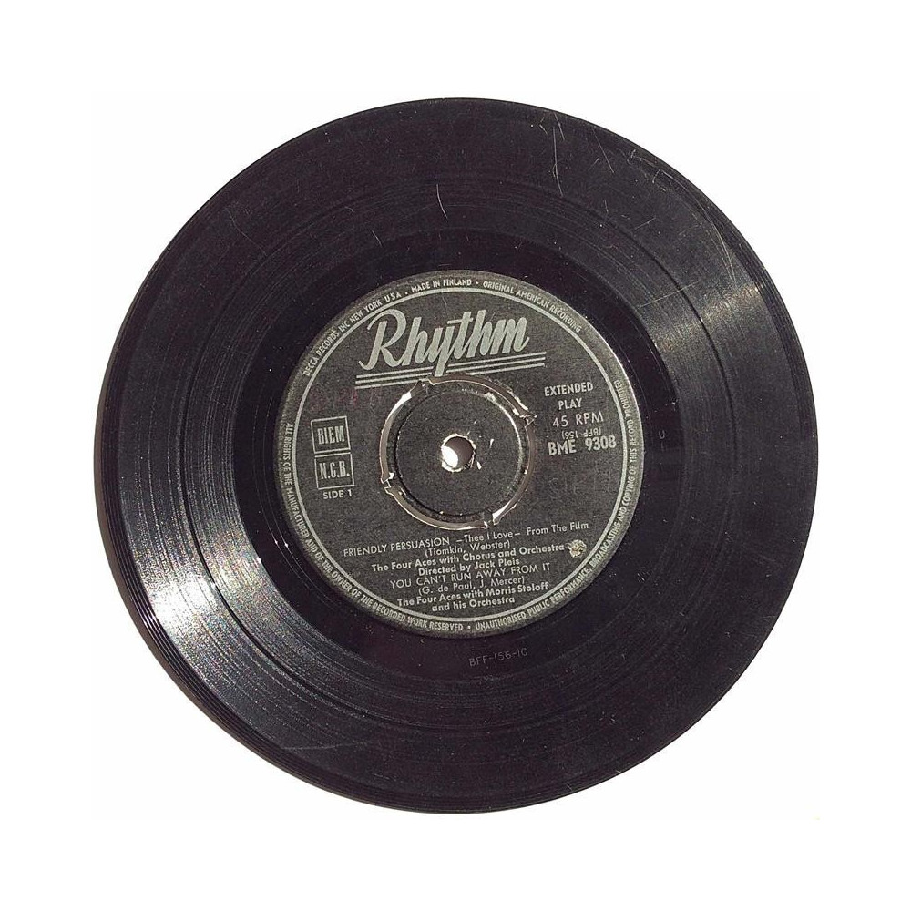 Four Aces 1957 BME 9308 Friendly Persuasion EP second hand single