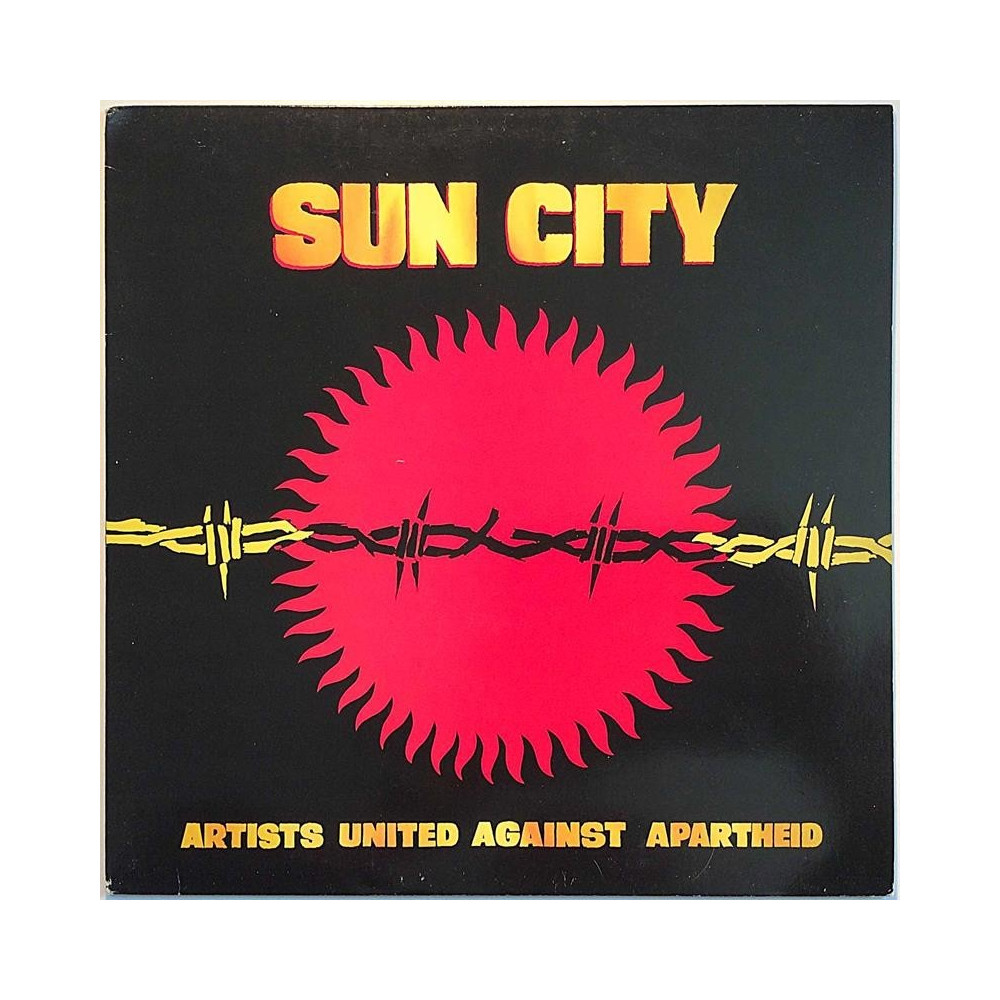 Artists United Against Apartheid: Sun City  kansi EX levy EX LP