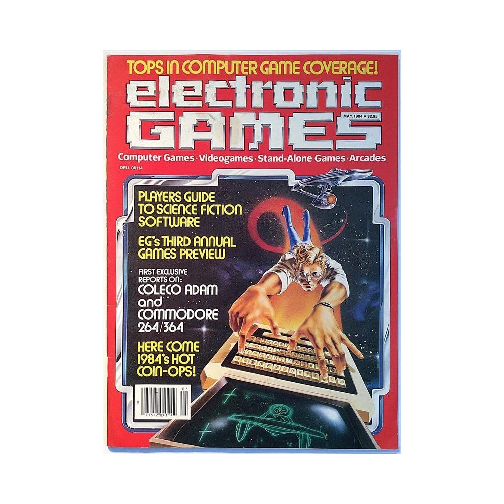 electronic Games 1984 May Here Come 1984’s Hot Coin-Ops magazine games