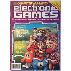 electronic Games 1984 March Colecovision VS. Atari 5200 One Year Later begagnade magazine