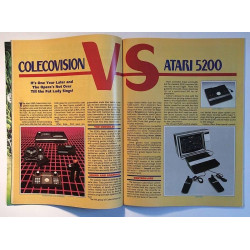 electronic Games 1984 March Colecovision VS. Atari 5200 One Year Later magazine games
