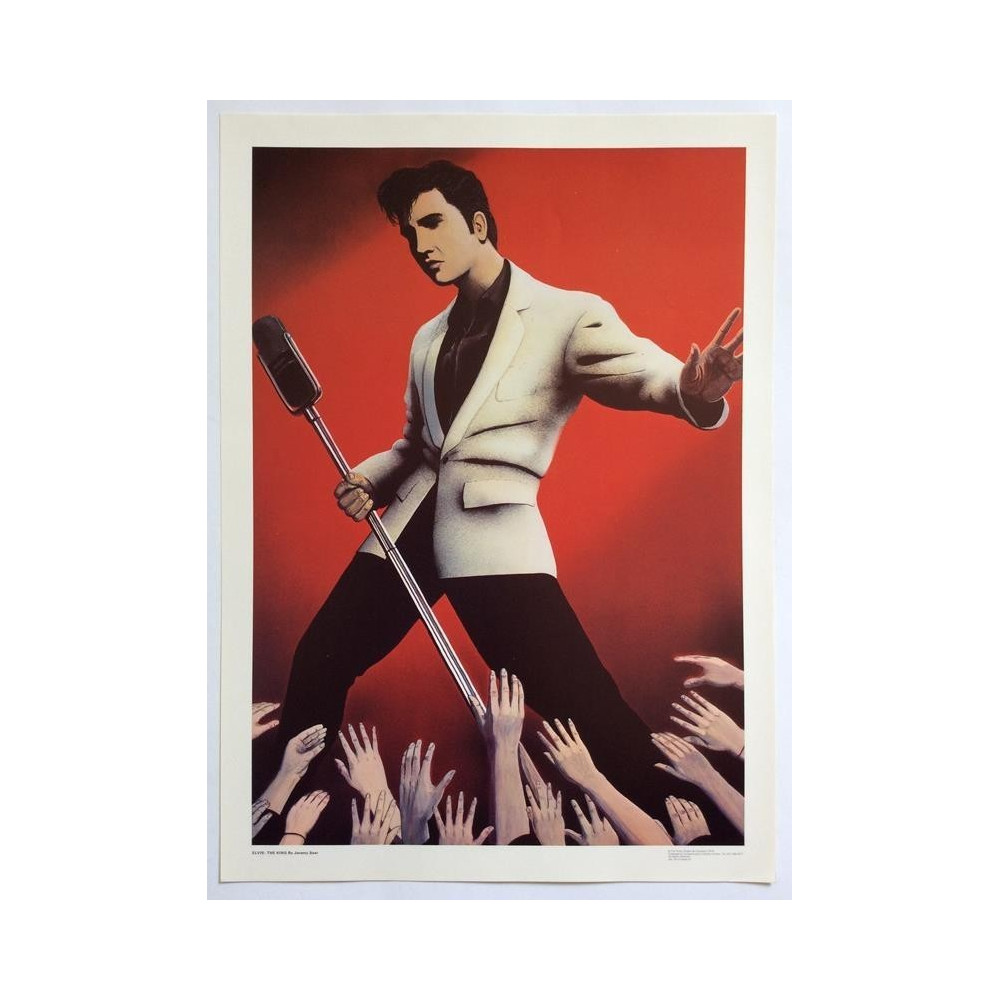 Elvis : The King : By : Jeremy Soar - original poster