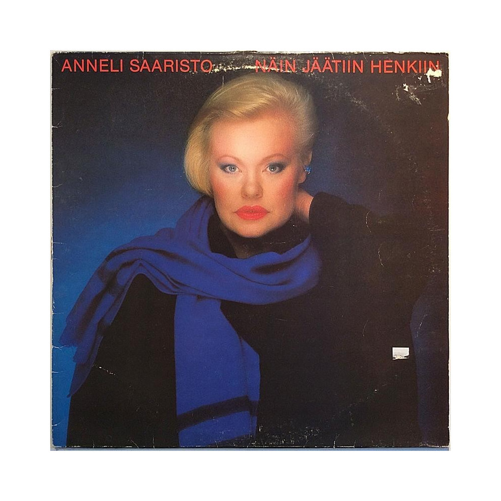 Saaristo Anneli 1985 PL 70892 Näin jäätiin henkiin Second hand LP