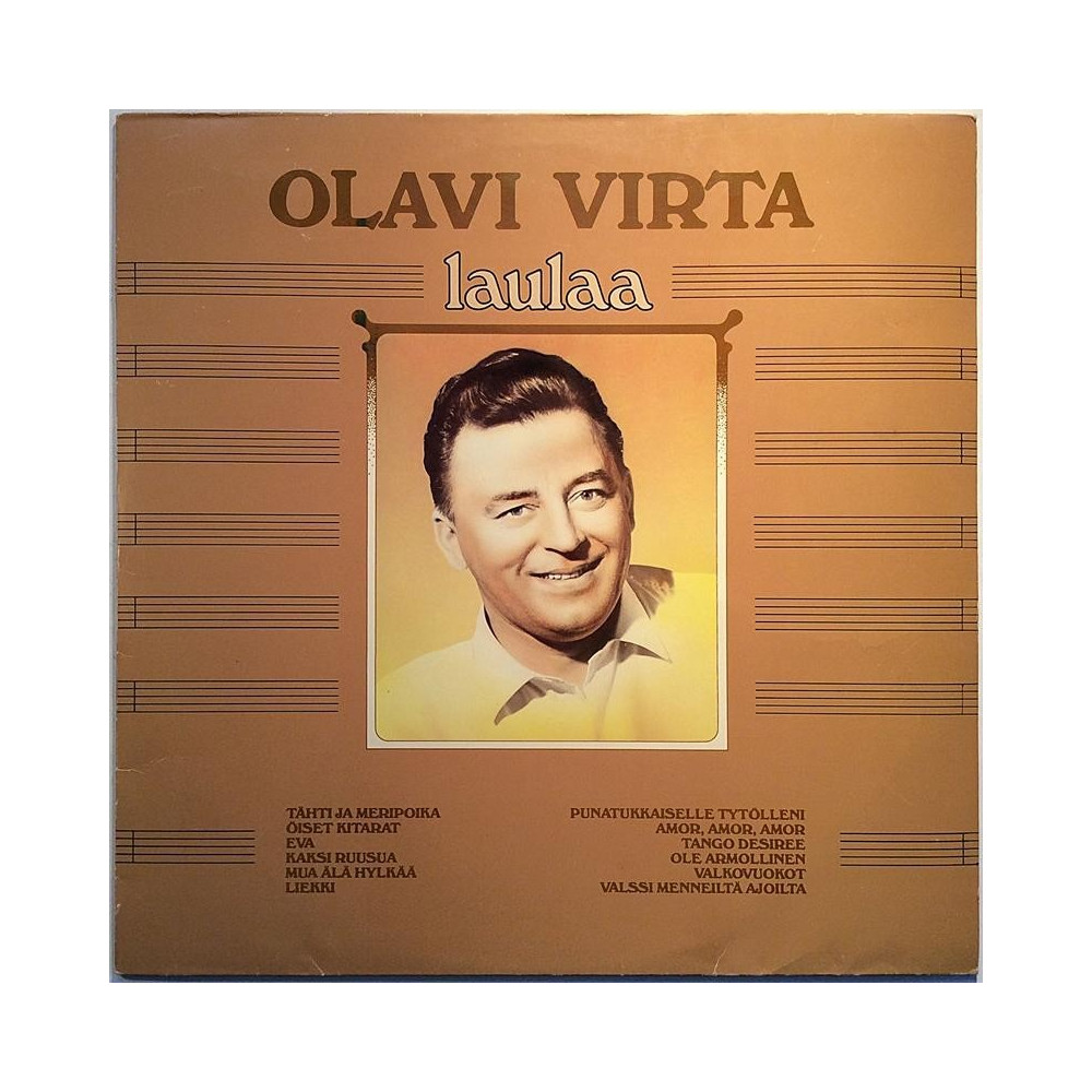 Virta Olavi 1980 HLP 815 Laulaa Second hand LP