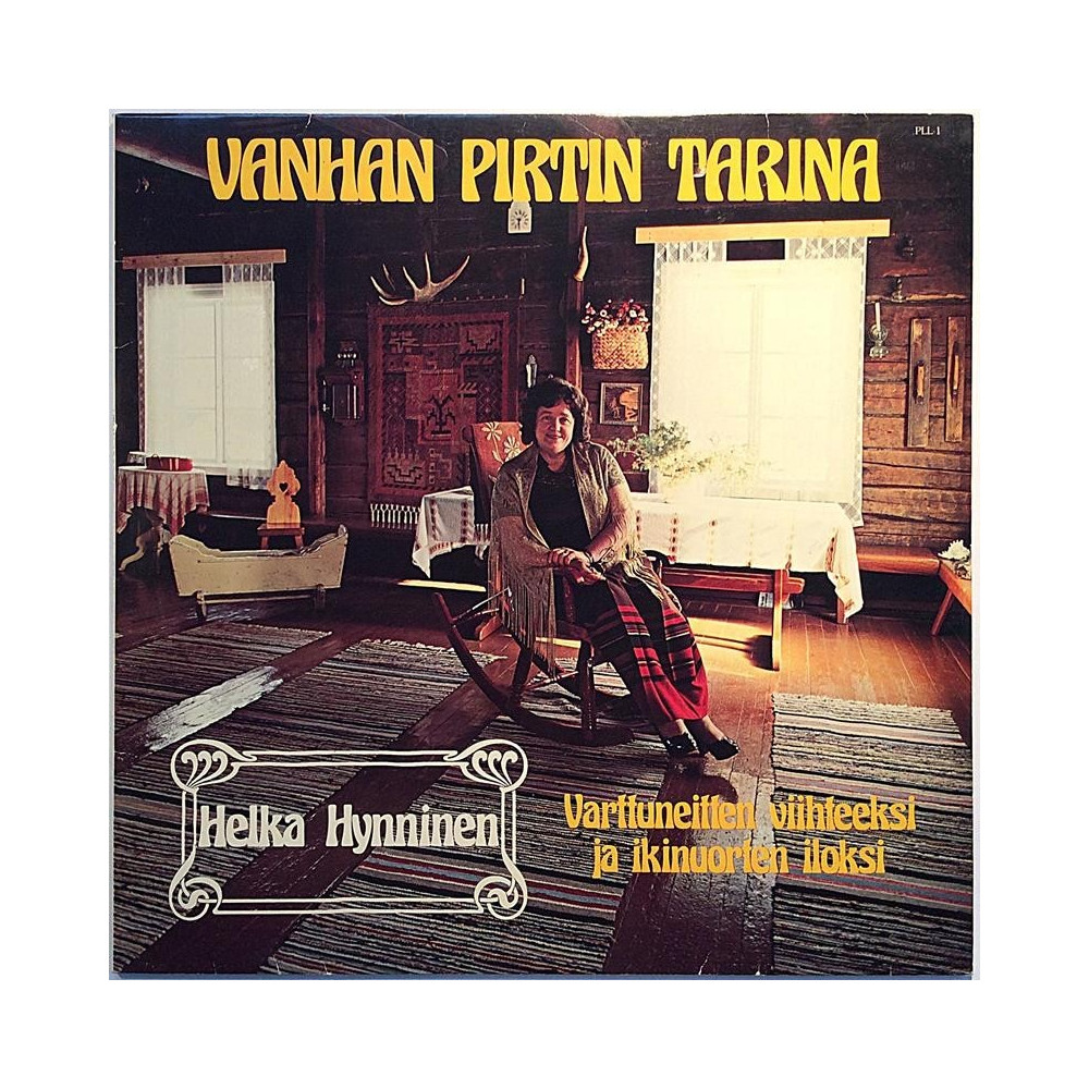 Hynninen Helka 1978 PLL 1 Vanhan Pirtin Tarina Begagnat LP
