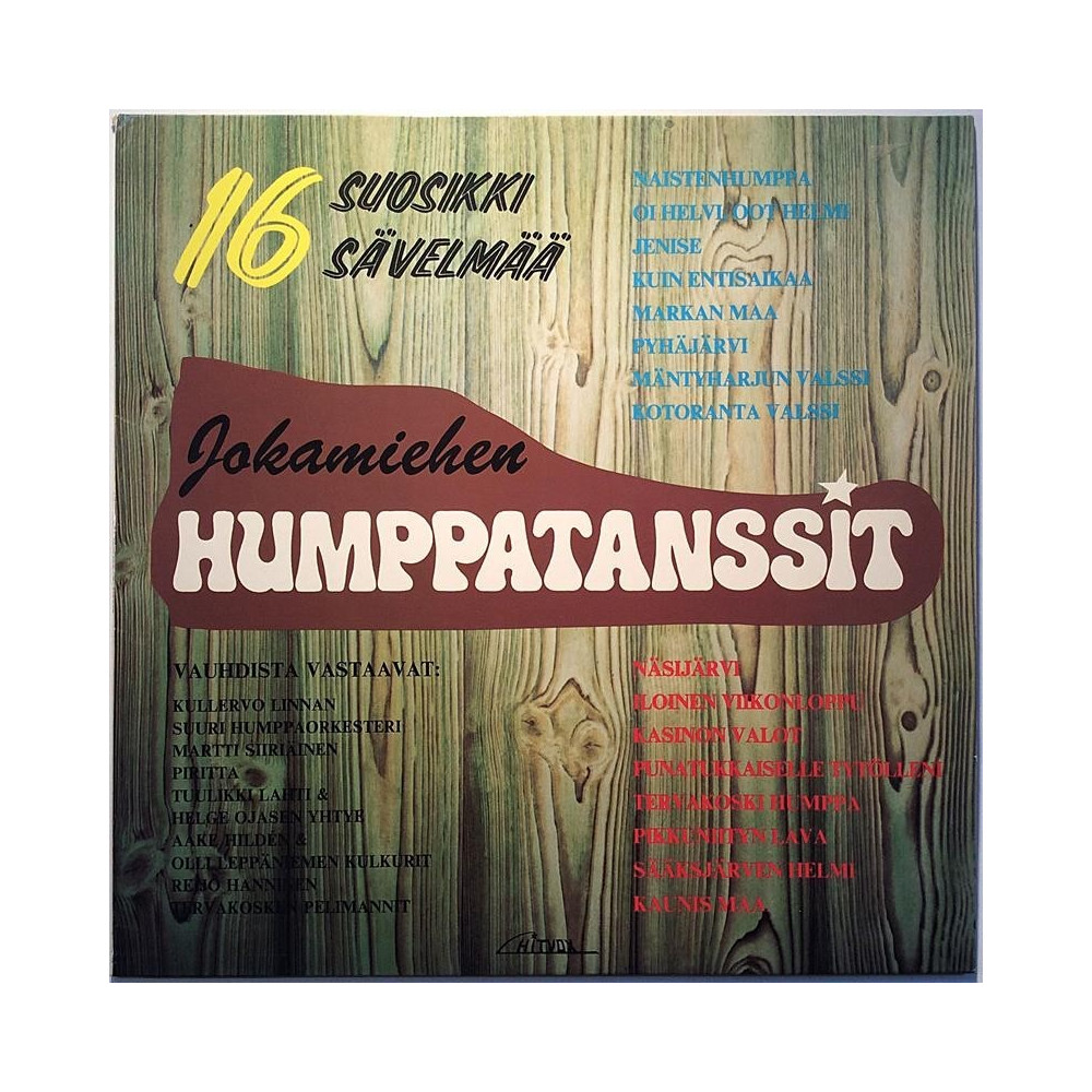 Eri Esittäjiä 1978 HITLP 1018 Jokamiehen Humppatanssit Second hand LP