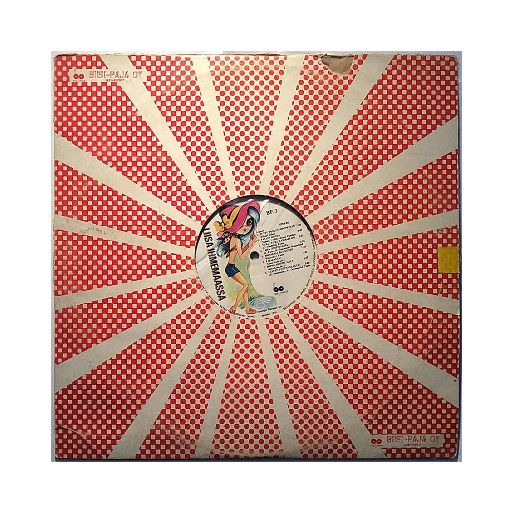 Tuntematon esittäjä 1979 BP-3 Liisa Ihmemaassa Second hand LP