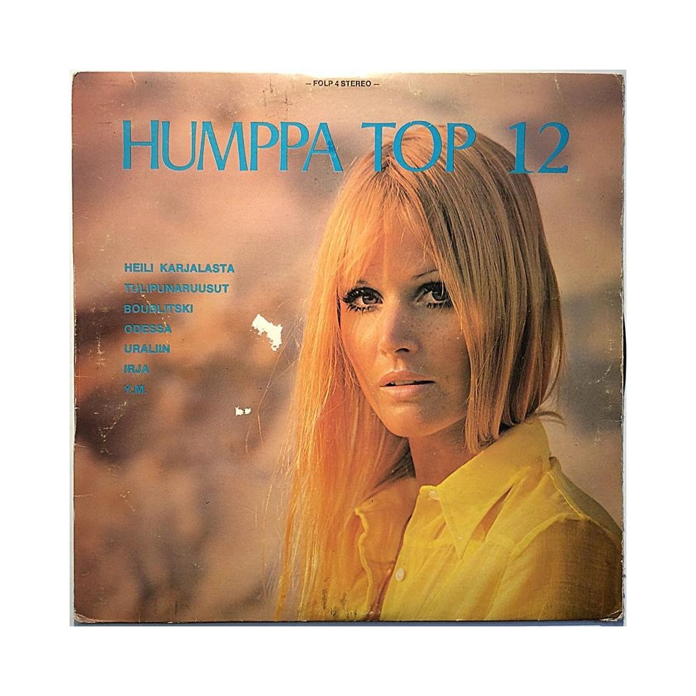 Eri Esittäjiä 1973 FOLP 4 Humppa TOP 12 Second hand LP