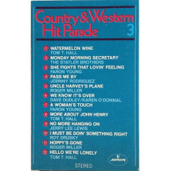 Various Artists 1970’s 7142 172 Country & Western Hit Parade 3 c music cassette