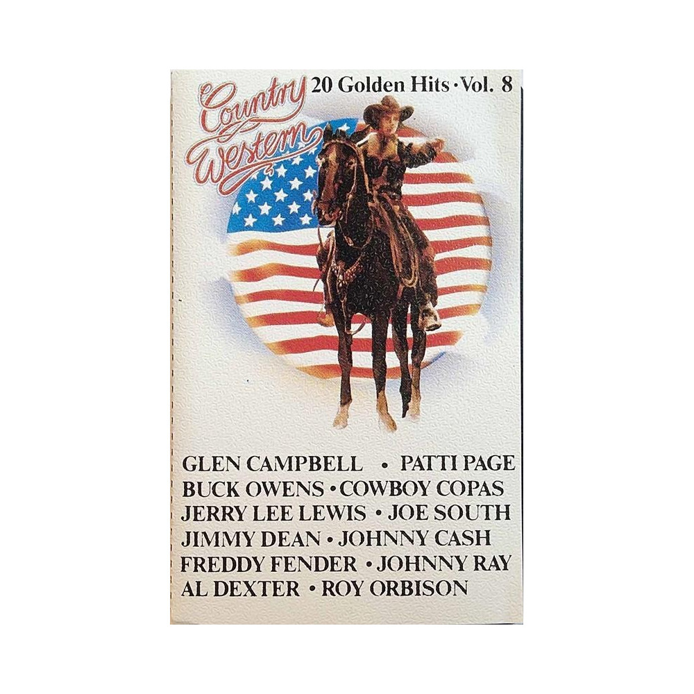Various Artists 1970’s 43015 Country & Western 20 golden hits vol.8 c music cassette