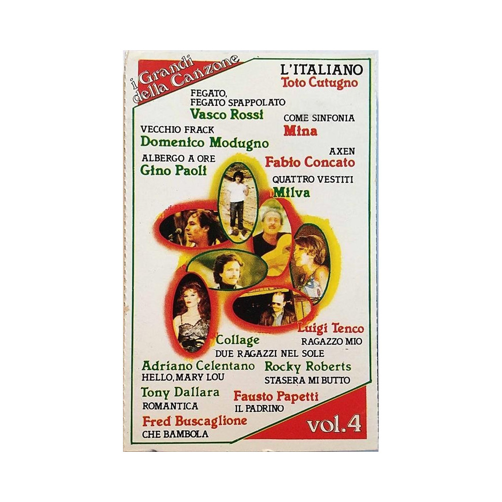 Various Artists : i Grandi Della Canzione vol.4 - kasetti