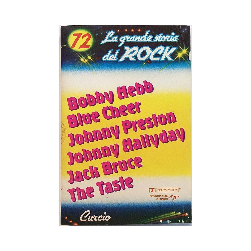 Various Artists : La grande storia del Rock 72 - kasetti