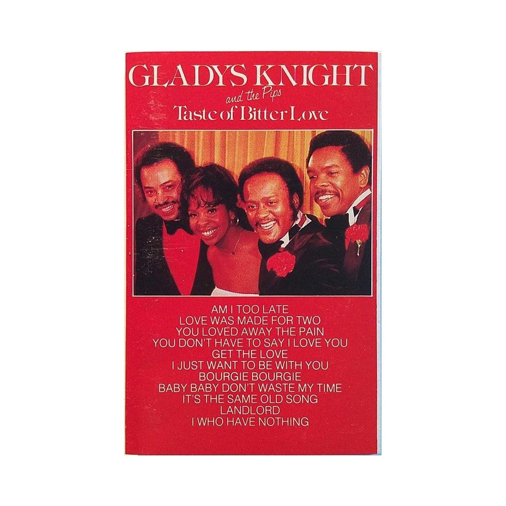Gladys Knight & The Pips 1979-1981 HSC 3132 Taste of Bitter Love c music cassette