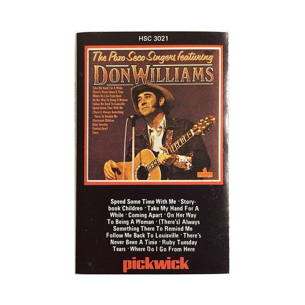 Williams Don 1979 HSC 3021 Pozo Seco Singers Featuring Don Williams c music cassette