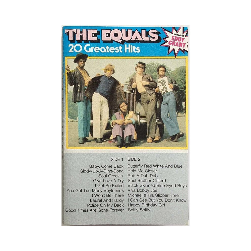 Equals 1980’s 40050 20 Greatest Hits c music cassette