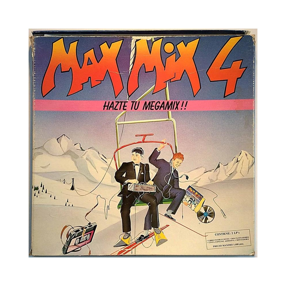 Various Artists 1986 LP 210 Max Mix 4 Hazte Tu Megamix!! 2LP Second hand LP
