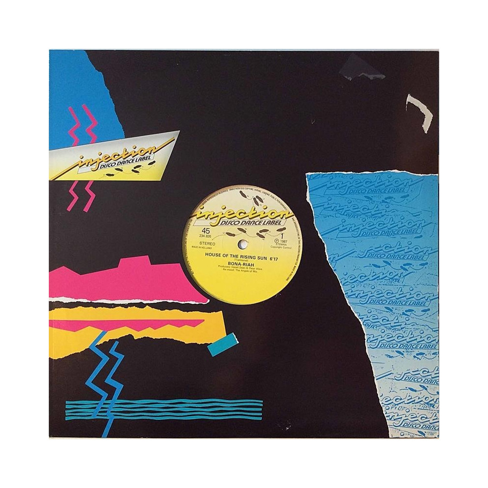 Bona-Riah 1988 234.826 House Of The Rising Sun 12” maxi-single Second hand LP