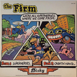 Firm 1987 DISK 3067 Superheroes 12” maxi-single Begagnat LP