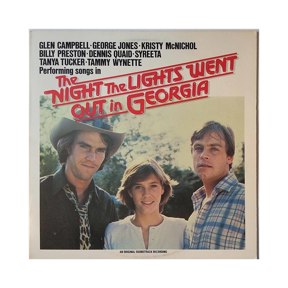 Original Soundtrack 1981 WTG 16051 Night The Lights Went Out In Georgia Begagnat LP