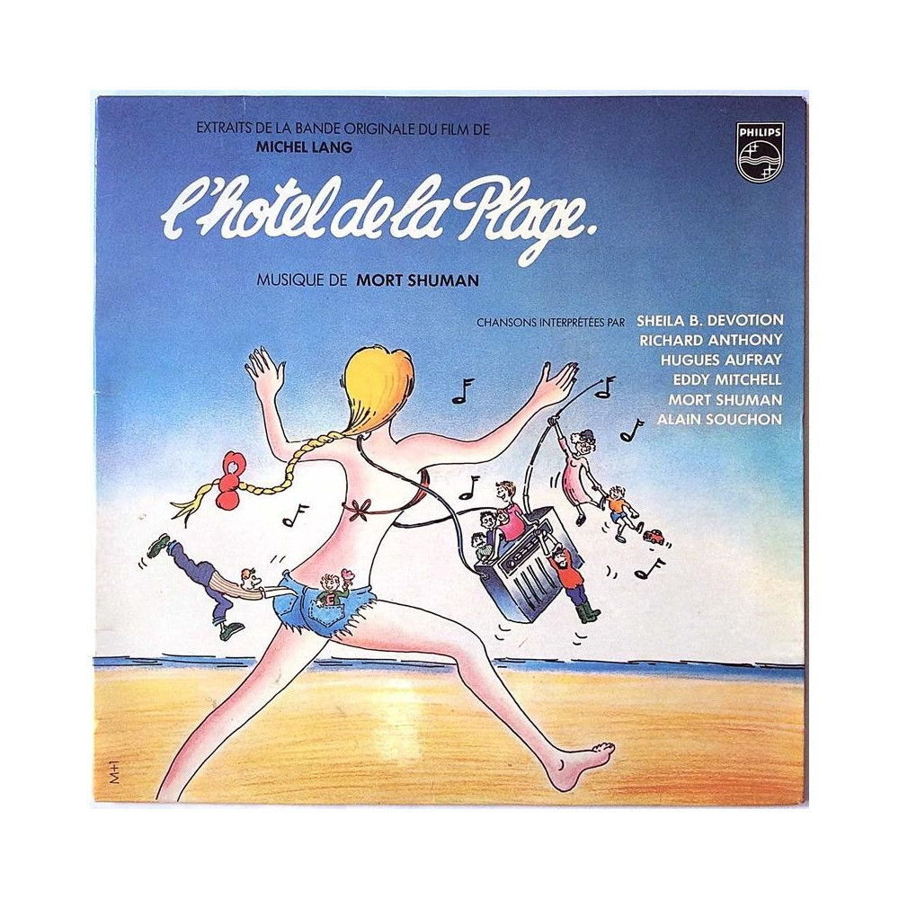 Original Soundtrack Mort Shuman 1977 6101 163 L'Hôtel De La Plage Second hand LP
